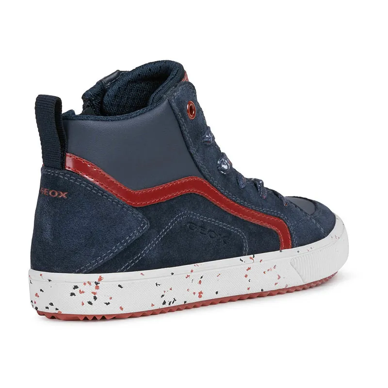 Sneakers hautes Alonisso - Marine/Rouge-3