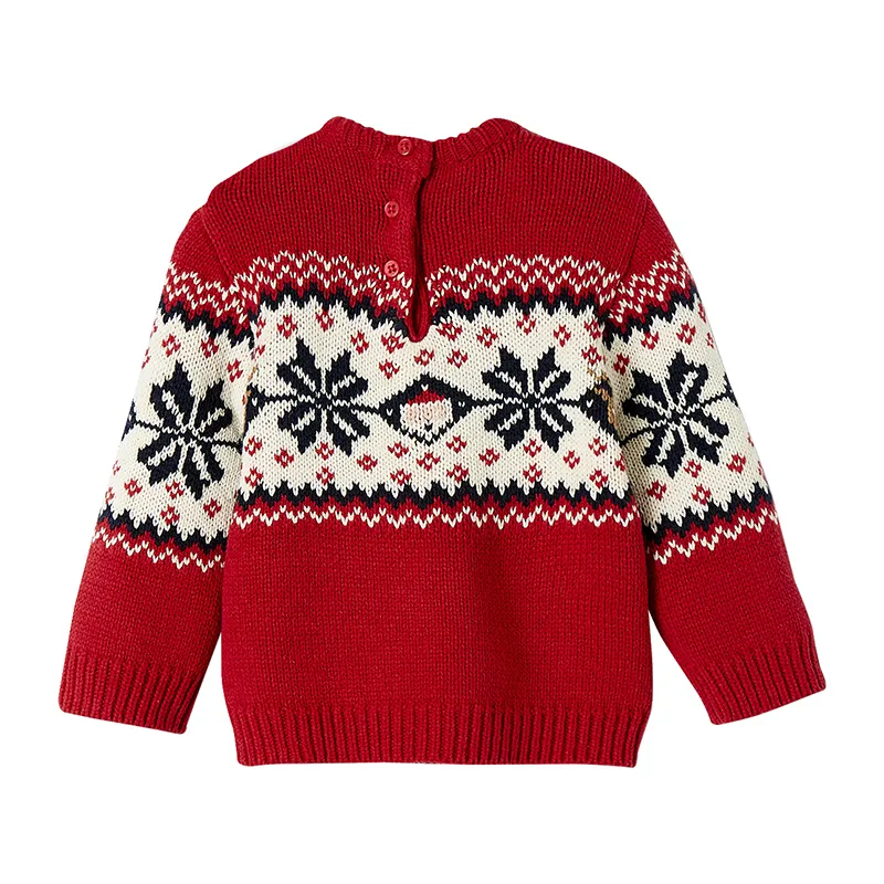 Pull Noël - Rouge-1