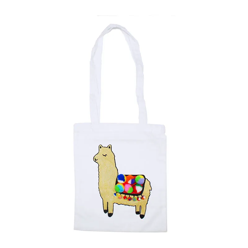 Petits sacs coton à décorer Blanc 24x29cm 12pcs - 3+-8