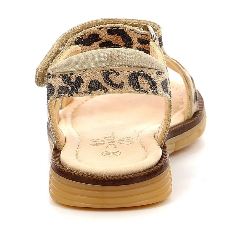 Sandales Enfant Grekia - Beige Léopard-5