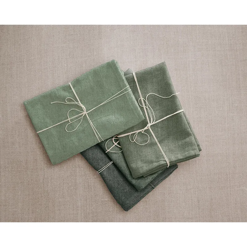4 Langes Lin Vertes - 43x43cm-1