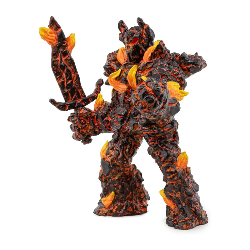 Golem de feu - 11x12x5cm-3