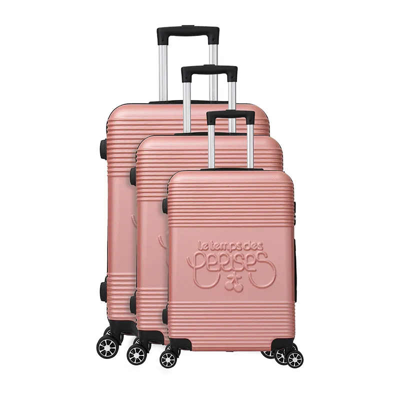 Valise Maysa 55x34x22cm - 43L - Rosegold-7