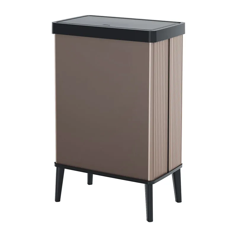 Poubelle de tri Verto à pied Rose - 54L-0