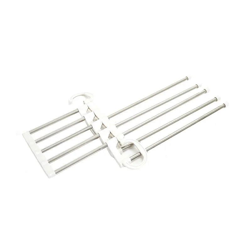 Cintre pour pantalons multipositions Blanc - 45cm-0