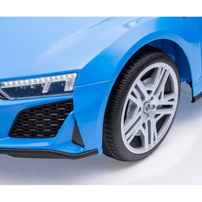 Voiture à batterie Audi R8 Spyder Bleu  - 36m+-8