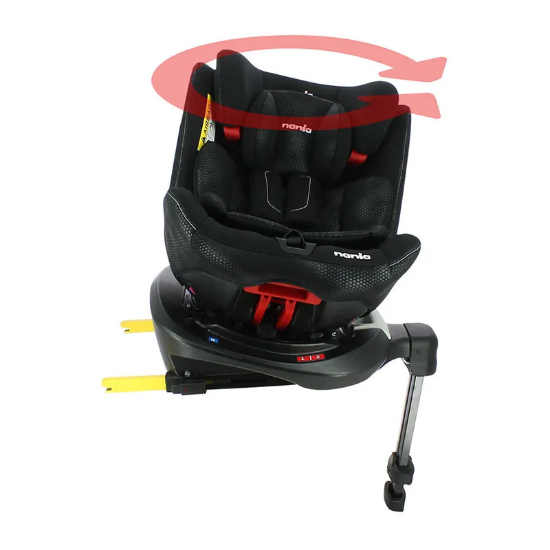 Siège-auto 360° ISOFIX Gr.0/1/2/3 Ranger - Noir-4