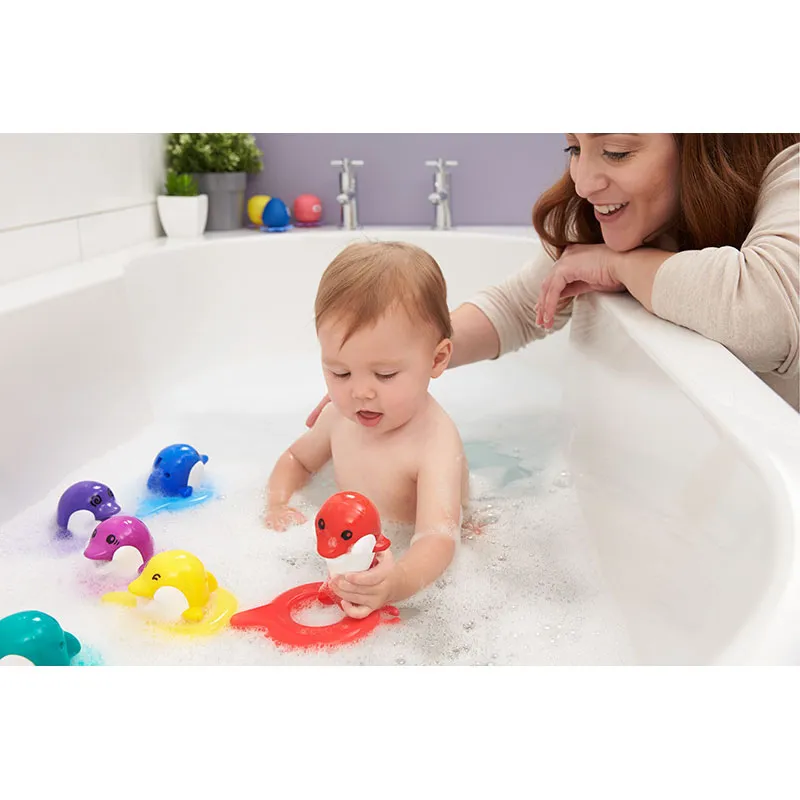 Jeu de bain Do-Ré-Mi Dauphins sonores - 12m+-3