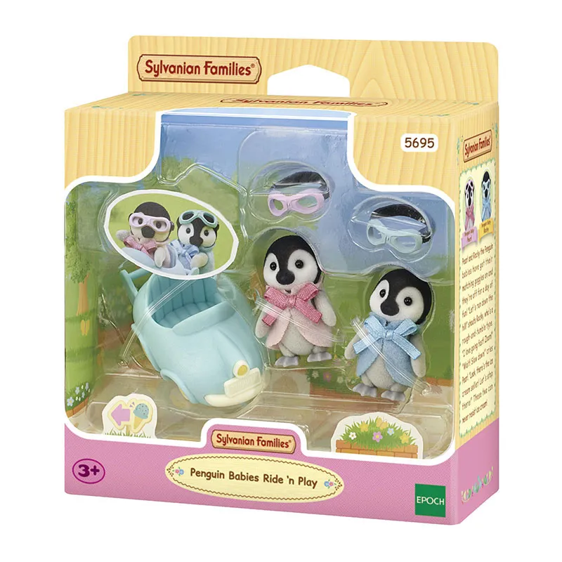 Jumeaux pingouin & voiture - 5pcs-5