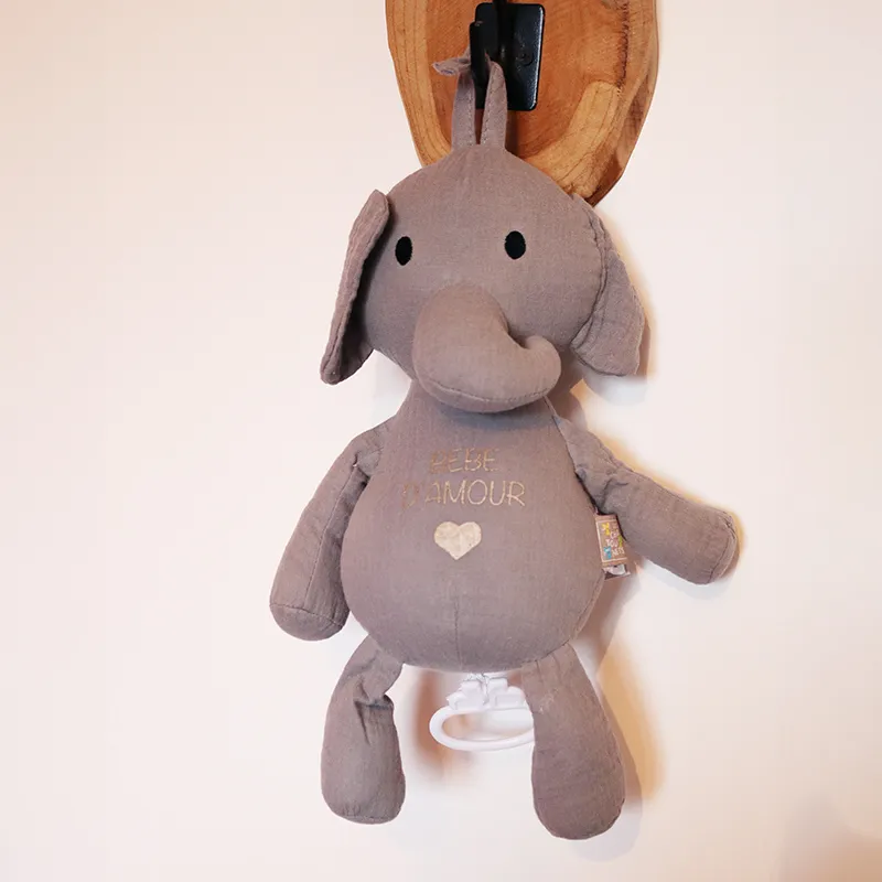 Peluche musicale Dodo Gris - 25cm-0