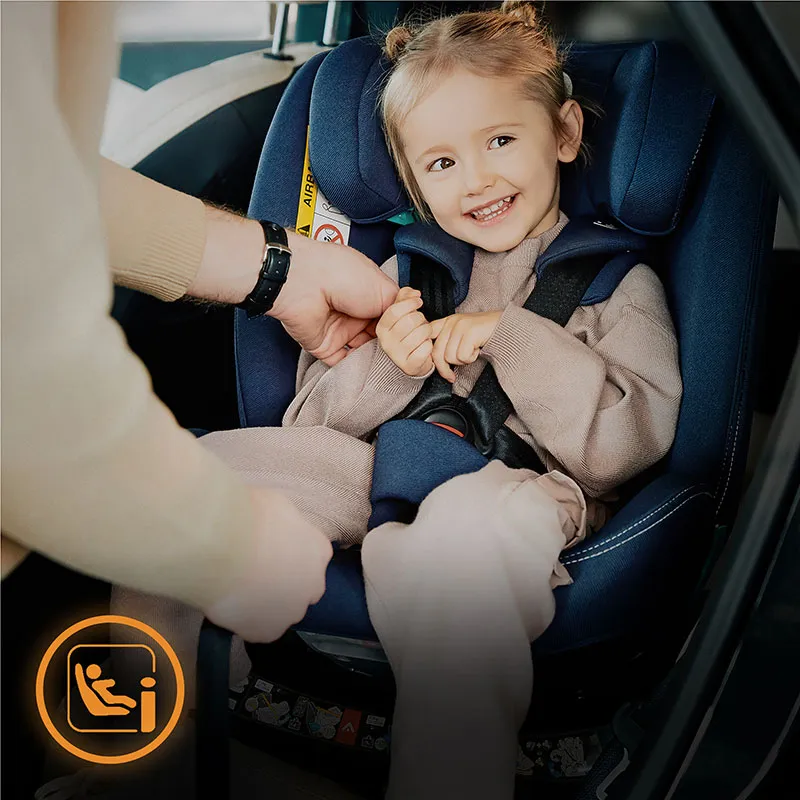 Siège-auto 360° I-Size/Isofix Bastiaan One 40-150cm - Grey Stone-17