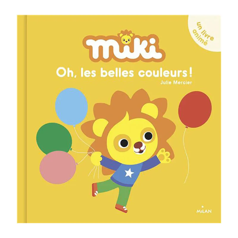 Livre animé Miki Oh, les belles couleurs ! - 0m+-0