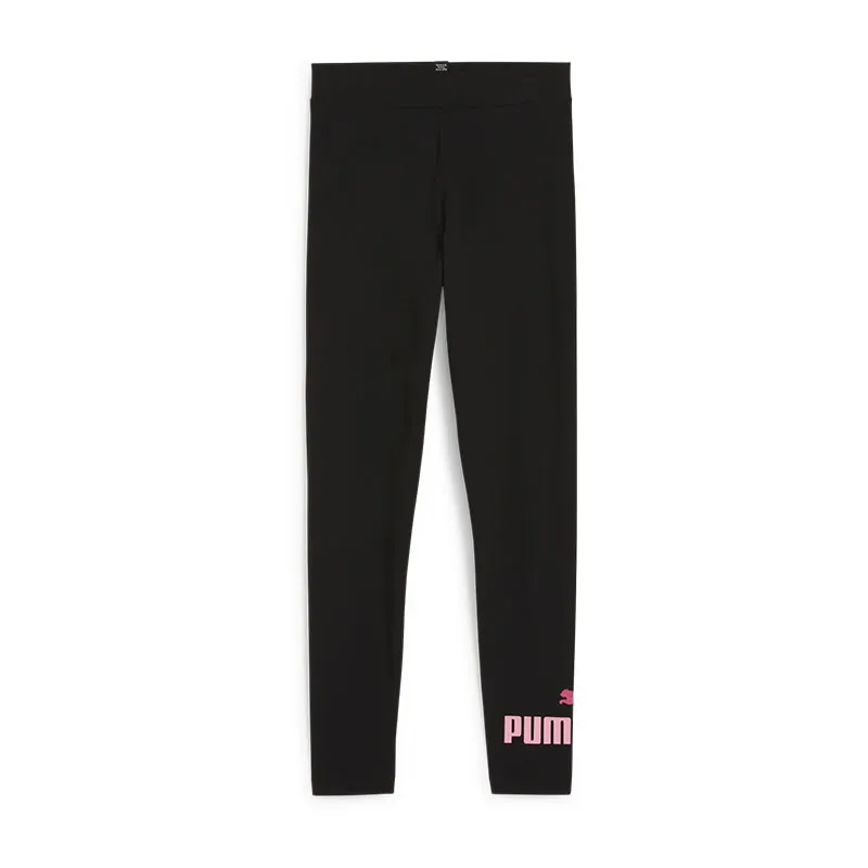 Legging ESS Logo - Noir/Rose-1