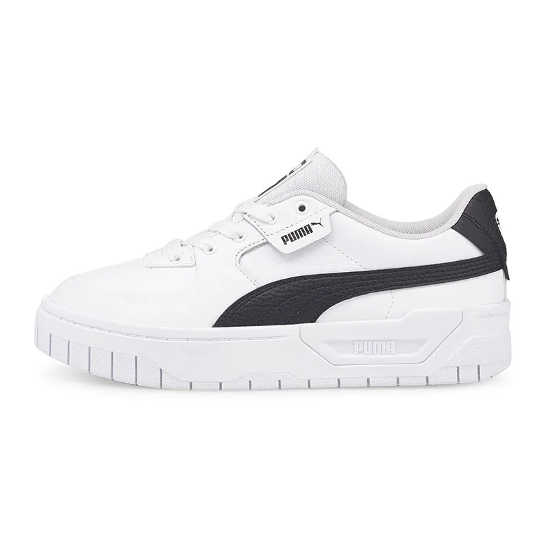 Baskets Femme Cali Dream Leather Puma - Blanc/Noir-1