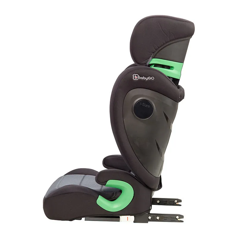 Siège-auto Safechild I-Size/Isofix 100-150cm - Gris-2