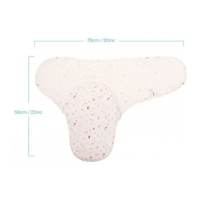 Emmaillotage bébé Fleur Galaxy - 85x85cm-4