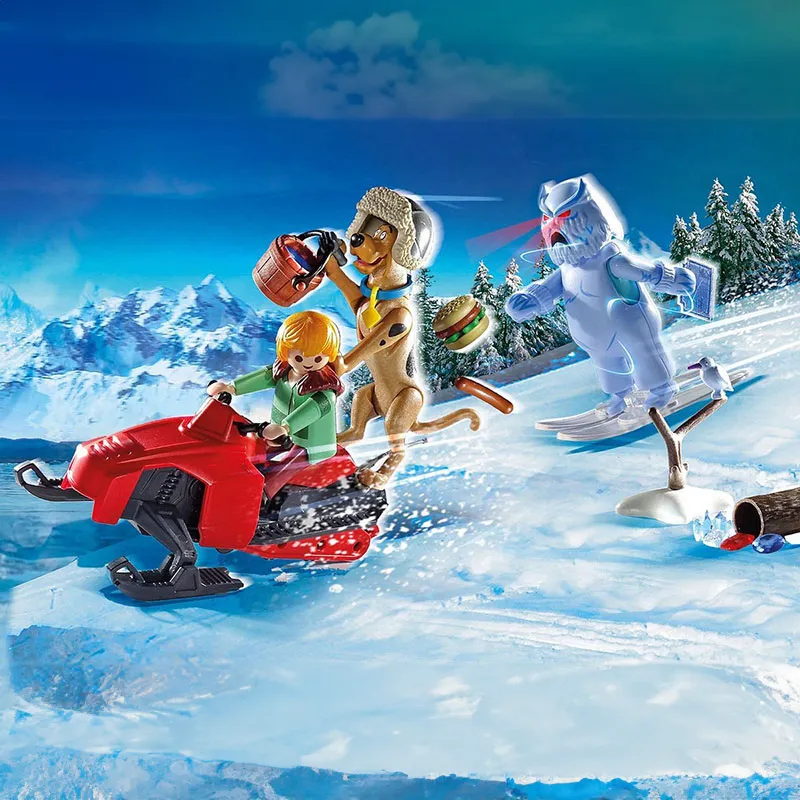 Scooby avec spectre des neiges 46pcs Scooby-Doo - 5+-1