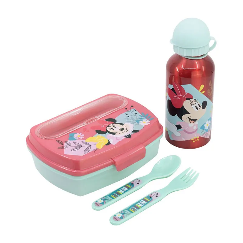 Set repas pour l'école Minnie More - 4pcs-0