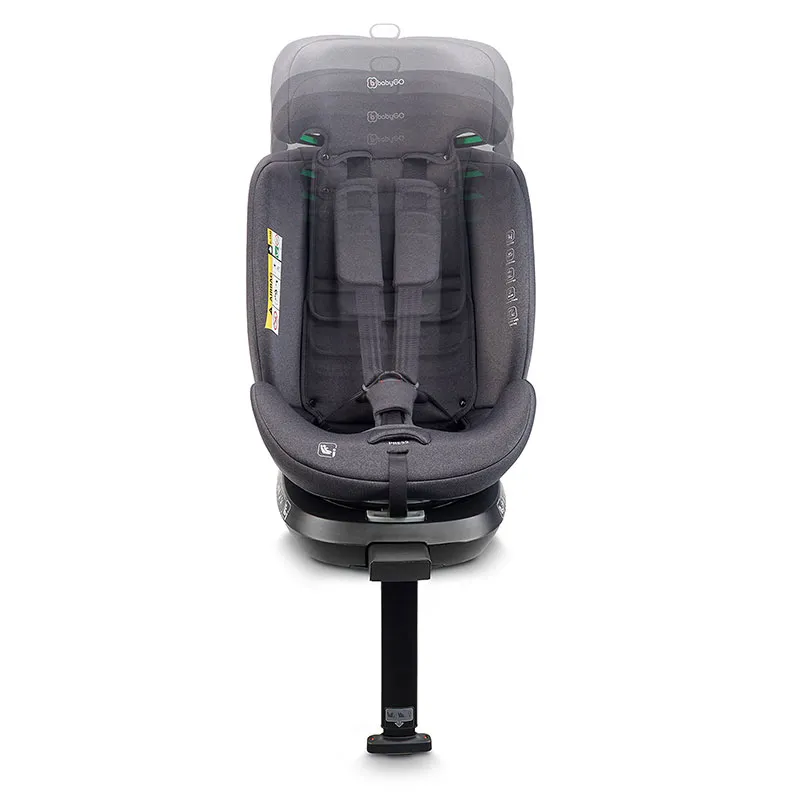 Siège-auto 360° I-Size Move 40-150cm - Gris-10