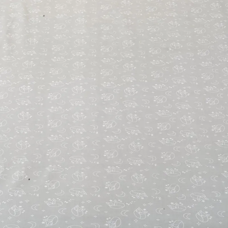 2 Draps Housse Next2Me Gris Renard - 0m+-3