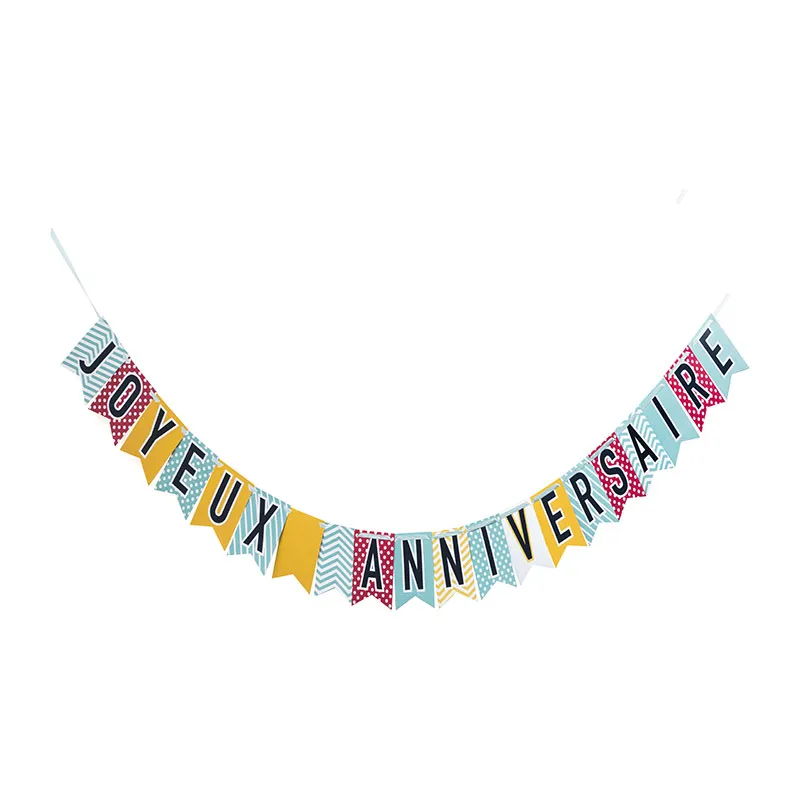 Guirlande Joyeux anniversaire - 2,5m-1