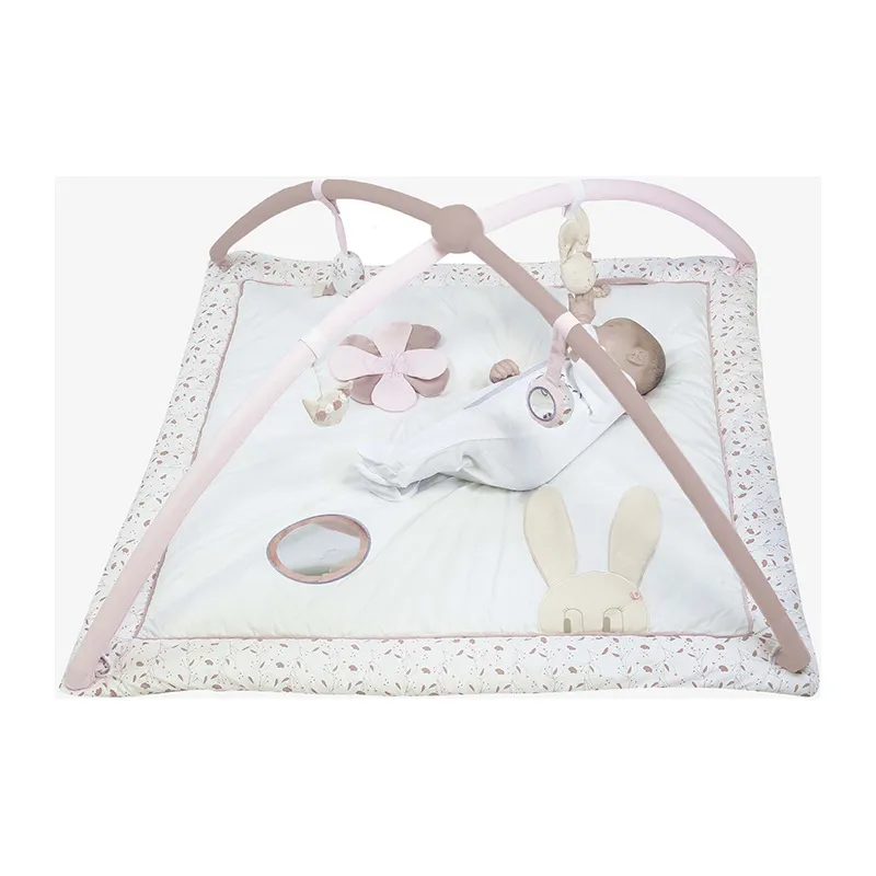 Tapis d'éveil Rose & Lili - 100x100cm-1
