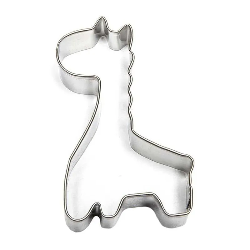 3 Emportes pièce Animaux Inox Aléat. - 8x8x2cm-4