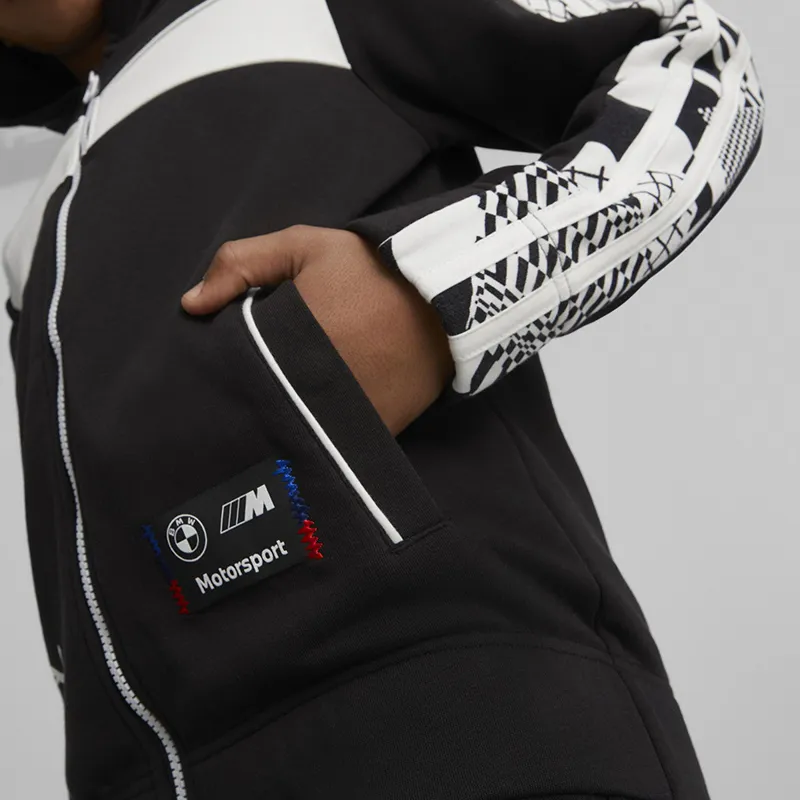 Veste à capuche Garçon BMW Motorsport Puma - Noir-5