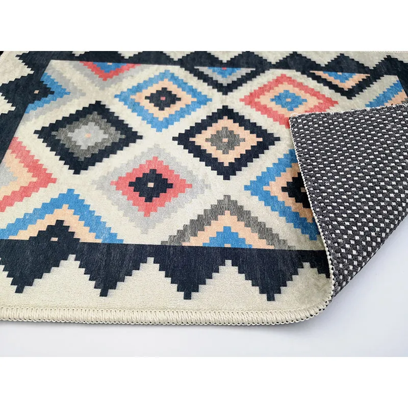 Tapis Berbère Losange Multico. - Plusieurs dim. dispos-3