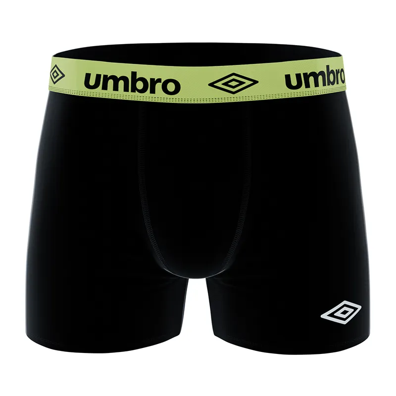 8 Boxers Homme Umbro - Noir/Bleu/Jaune/Vert/Orange-3
