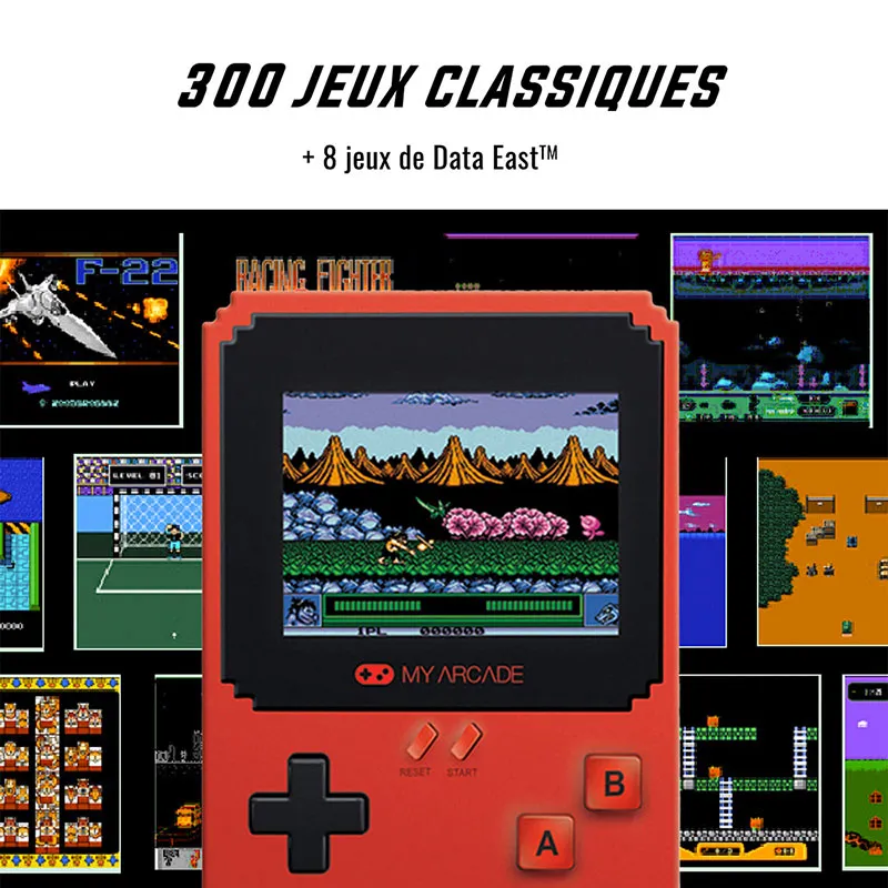 Mini console retro Data East - 6+-3