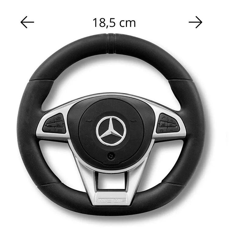 Porteur Mercedes AMG C63 coupé poignée Rouge - 12m+-5