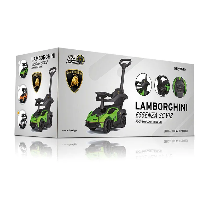 Porteur Lamborghini Essenza SC V12 Orange - 12m+-9