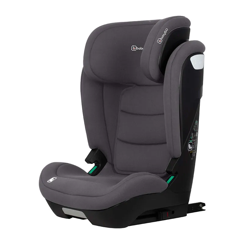 Siège auto i-Size/Isofix Motion 100-150cm - Gris-0