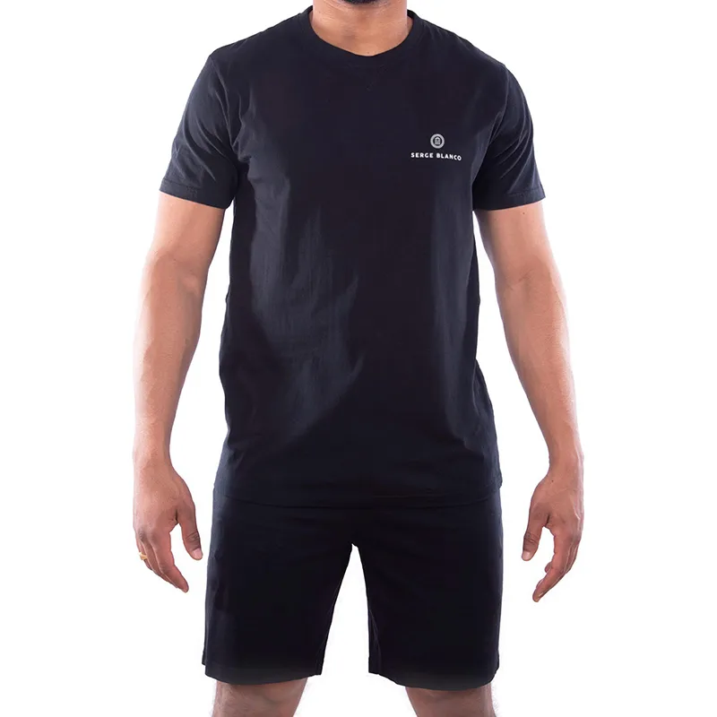 Pyjama Homme Serge Blanco - Noir-0