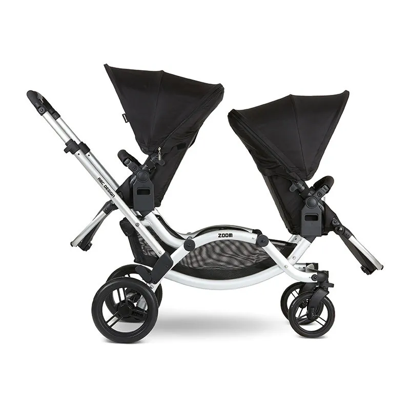 Trio Poussette Jumeaux Zoom Black - 0m+-5