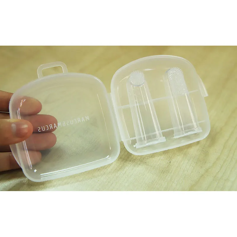 Brosse à dents + gomme à mâcher silicone - 0m+-4