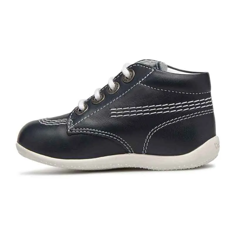 Bottillons Billy - Marine/Blanc-2