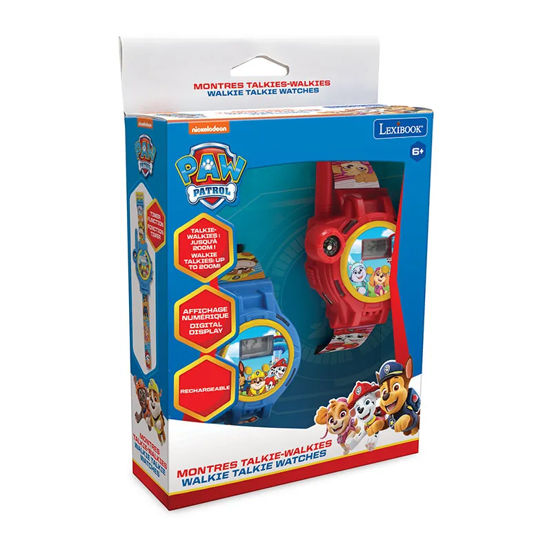 Montre talkie-walkie Pat'Patrouille - 6+-3