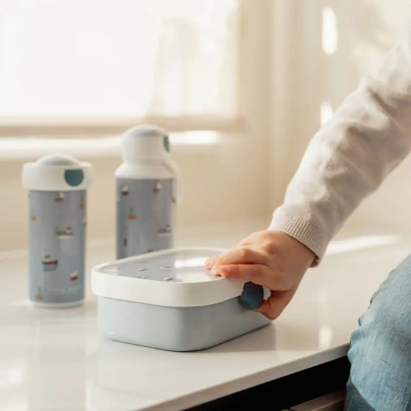 Set Campus gourde pop-up 400ml + Lunchbox - Sailors Bay-7