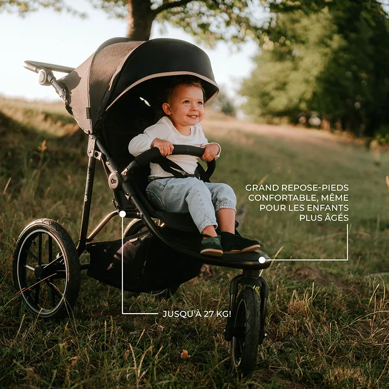 Poussette 3 Roues Helsi 2 Dust Gray - 0m+-14