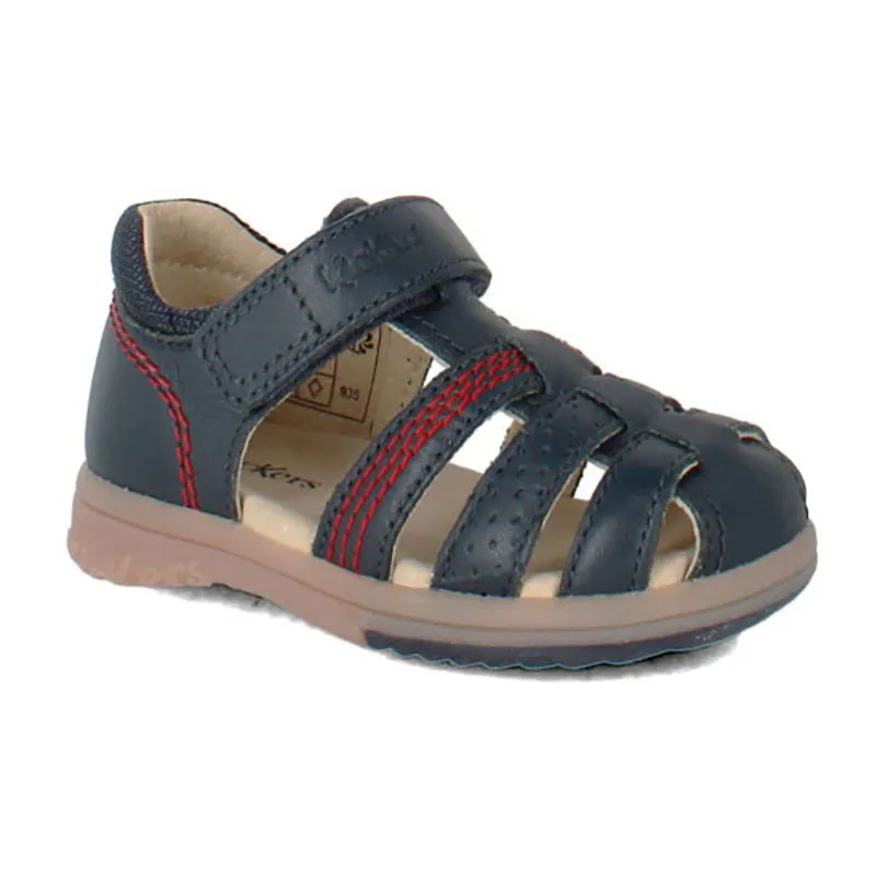 Sandales Platiback - Marine-0