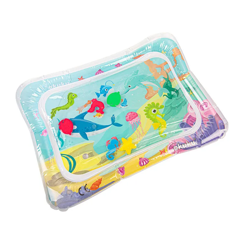 Tapis d'eau gonflable pour bébé Baleine - 6m+-1