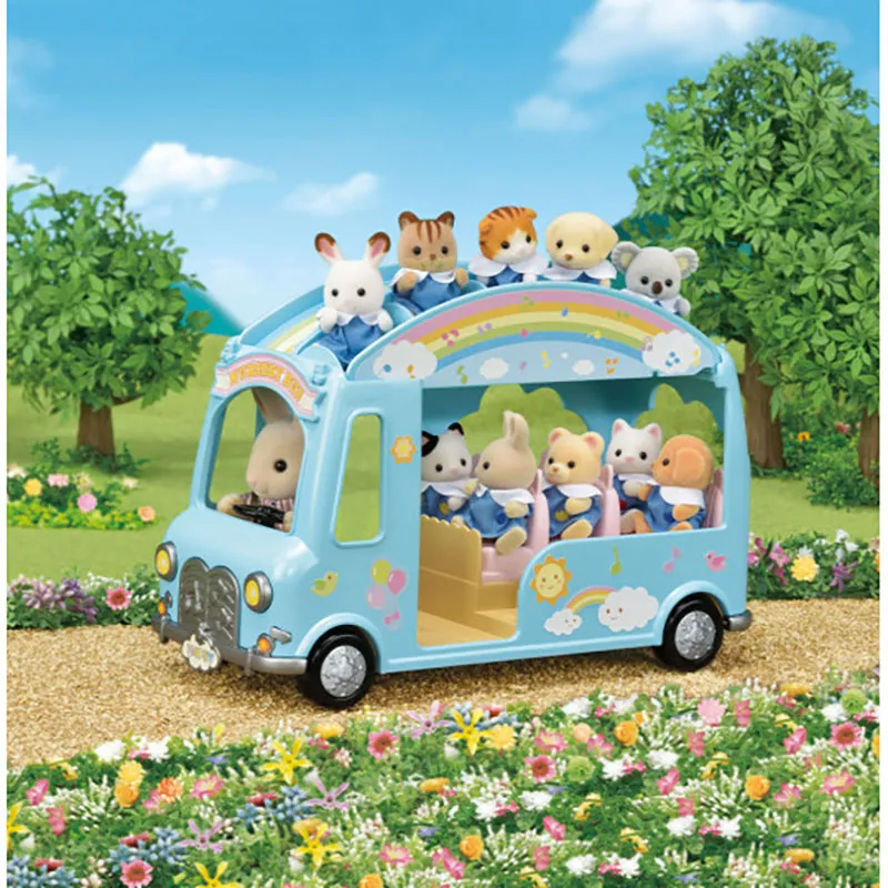 Bus arc-en-ciel - 6pcs-11