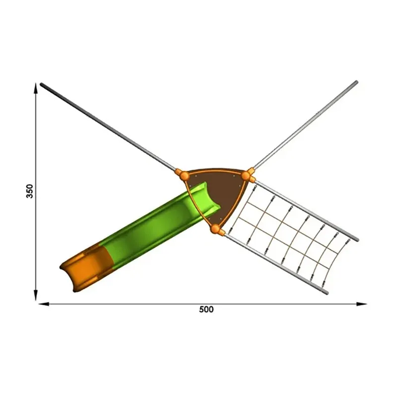Structure de jeux Evo 6 Agrès - 3+-2