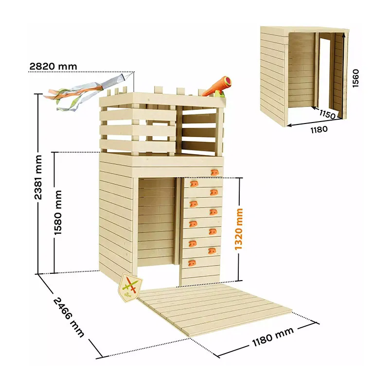 Maisonnette Chevalier - 36m+-12