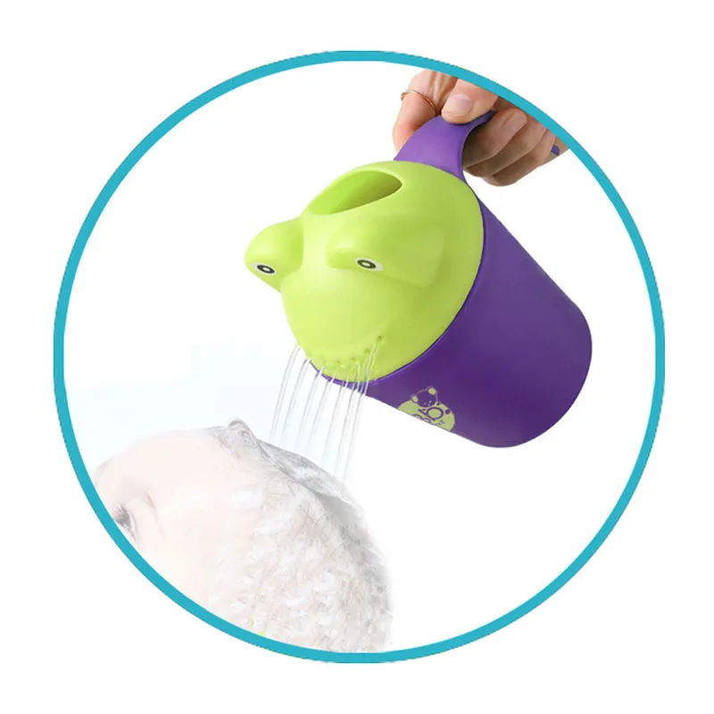 Rince-Cheveux Grenouille Vert/Violet - 0m+-2