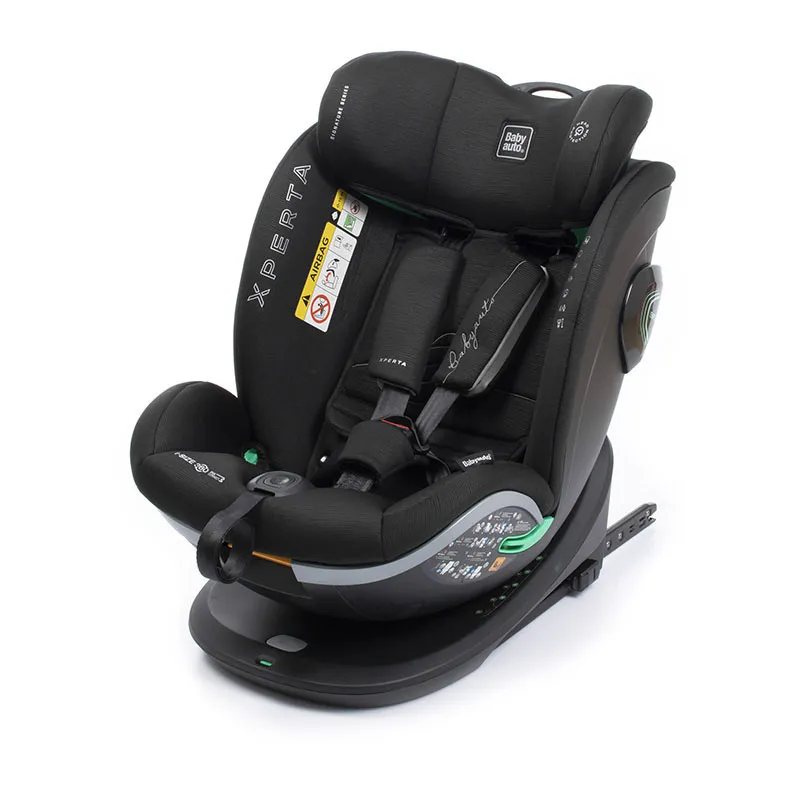 Siège-auto I-SIZE/ISOFIX 360° Xperta 40-150cm - Noir/Jaune-12