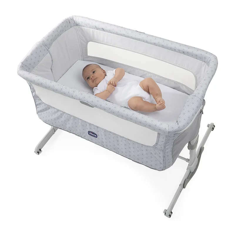 Berceau Cododo Next2Me Dream Silver - 0m+-2