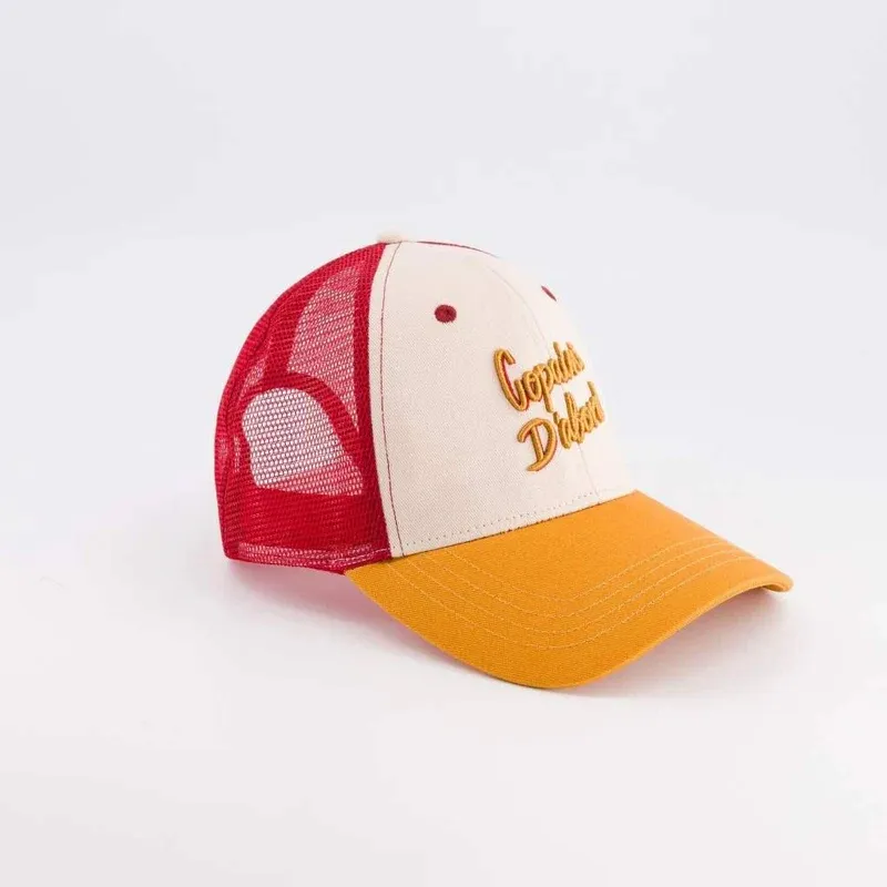 Duo Casquettes Copains d'Abord - Blanc/Orange-2